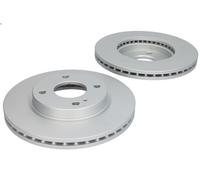 2X Disco freno DELPHI BG4170C FORD FIESTA VI Van 1 2012-2017