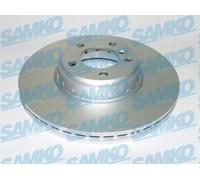 2x Disco freno disco del freno a due pezzi B2087VBR SAMKO per BMW 1 3 4 Coupé
