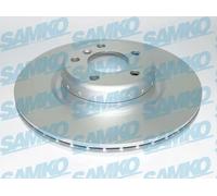 2x Disco freno disco del freno a due pezzi B2088VBR SAMKO per BMW 1 3 4 Coupé