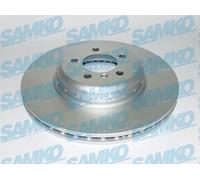 2x Disco freno disco del freno a due pezzi B2097VBR SAMKO per BMW 3 4 Coupé