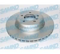 2x Disco freno disco del freno a due pezzi B2099VBR SAMKO per BMW 5 Touring 6 5