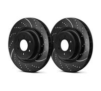 2X Disco freno EBC BRAKES GD1877 per AUDI Q3 (F3B) 2 2018-2021