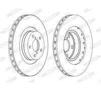 2X Disco freno FERODO DDF1175C per SUBARU XV (_GP_) 2 2012-2017