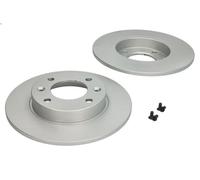 2X Disco freno FERODO DDF1178C per CITROEN C2 (JM_) 1.1 2003-2012