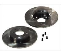 2X Disco freno FERODO DDF140 per ZASTAVA 101 1.1 1975-198