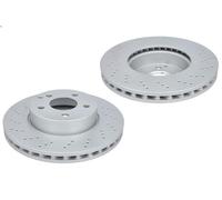 2X Disco freno FERODO DDF1693C per MERCEDES-BENZ CLASSE C (W204) 3 2007-2014
