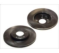 2X Disco freno FERODO DDF1870 per OPEL ASTRA J GTC 2 2012-2018