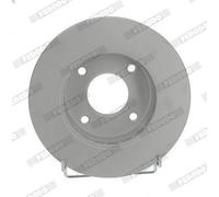 2X Disco freno FERODO DDF2134C per NISSAN NV200 Furgone 1.5 2010-2013