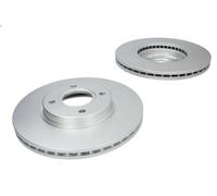 2X Disco freno FERODO DDF2461C FORD FIESTA VI Van 1 2012-2017