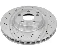 ABS All Brake Systems Disco freno 17396 forato 2x per Mercedes-Benz Classe E (W211 T-Model)