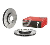 2x Disco freno intagliato 09.9165.75 BREMBO per SAAB OPEL CADILLAC