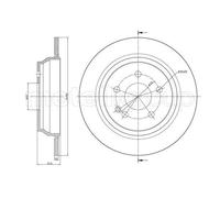 METELLI 23-0712 Disco freno