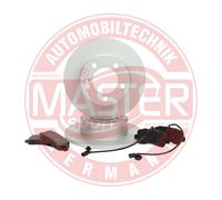 2x Disco Freno Pastiglie Pieno Posteriore per Renault Master III Scatola Fv