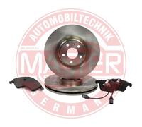 2x Disco Freno Pastiglie Ventilato Frontale per Audi A4 Avant 8ED B7 8E5 B6