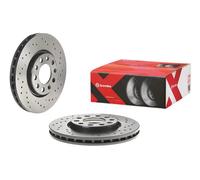 BREMBO disco freno 09.A721.1X ventilato diametro 281 spessore 26 mm 5 fori