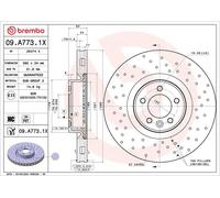 BREMBO 09.A773.1X Disco freno