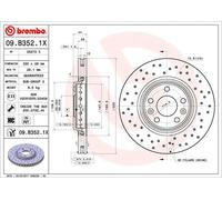 Disco freno BREMBO XTRA LINE BREMBO 09.B352.1X, 1 Pezzo