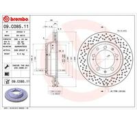 Brembo Disco Freno 09C08511