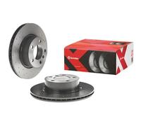 2x Disco freno perforato/ventilazione interna 09.C114.1X BREMBO per BMW 1 3