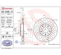 BREMBO 09.C496.1X Disco freno