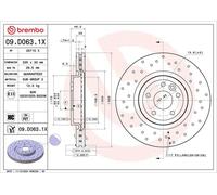 BREMBO 09.D063.1X Disco freno
