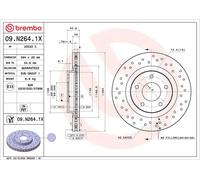 BREMBO 09.N264.1X Disco freno