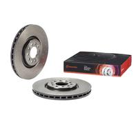 2x Disco freno perforato/ventilazione interna 09.N268.1X BREMBO per JEEP