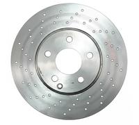 2x Disco freno perforato/ventilazione interna 17568 A.B.S. per MERCEDES-BENZ