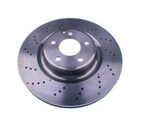 2x DENCKERMANN B130744 Disco freno Anteriore adatto per MERCEDES-BENZ SLK (R172)