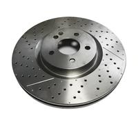 2x Disco freno perforato/ventilazione interna M4007V LPR per MERCEDES-BENZ