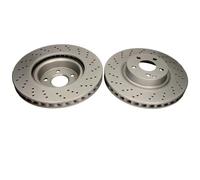 2x Disco freno perforato/ventilazione interna QD1457 QUARO per MERCEDES-BENZ