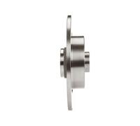 2x Disco freno pieno 0 986 478 744 BOSCH per RENAULT LAGUNA II