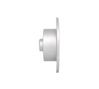 BOSCH 2x Disco Freno Posteriore 2448 Pieno per Audi A4 8D2 B5 8D5