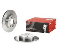 2x Disco freno pieno 08.2958.14 BREMBO per RENAULT DACIA