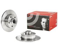 2x Disco freno pieno 08.5005.20 BREMBO per VW SEAT