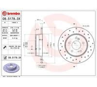 Brembo Disco freno XTRA LINE 08.5178.3X 1 pezzo