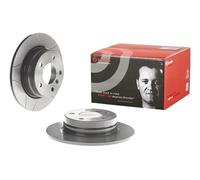 2x Disco freno pieno 08.5366.76 BREMBO per BMW 3 3 Coupé 3 Touring 3 Compact