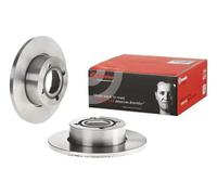 2x Disco freno pieno 08.5714.10 BREMBO per AUDI 80 B4 Tre volumi 80 B4 Avant