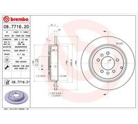 BREMBO Disco freno