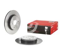 2x Disco freno pieno 08.8163.11 BREMBO per MITSUBISHI SMART KIA