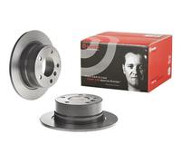 Brembo Disco freno 08.8302.11 Posteriore pieno verniciato UV Set 2 pezzi per BMW 3 Compact E36