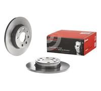 2x Disco freno pieno 08.8638.11 BREMBO per OPEL CORSA C