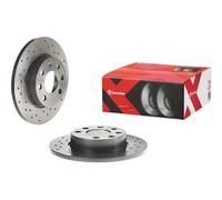 BREMBO disco freno 08.8638.1X forato diametro 240 spessore 11 mm 4 fori