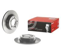 Brembo Disco freno 8908411, posteriore, pieno, 1 pezzo