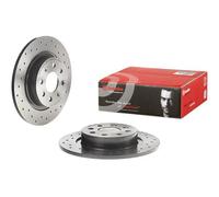BREMBO Dischi Freno 08.9460.71 Freni a Disco,Dischi Dei Freni ABARTH,PUNTO (199_),Grande Punto (199_)
