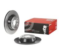 2x Disco freno pieno 08.A202.11 BREMBO per VW SEAT SKODA AUDI