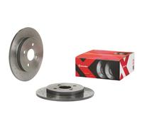 Brembo Disco freno 08.A534.1X – 2 pezzi forati posteriori per Toyota Yaris, Aston Martin