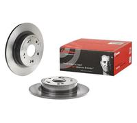 Brembo Disco freno 08.B271.11 Posteriore Ø282mm Spessore 9mm Verniciatura UV Set di 2