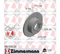 ZIMMERMANN 100.1205.20 Disco freno