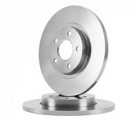 ALTE AUTOMOTIVE Disco freno posteriore pieno 128397FCAL per Ford/Jaguar 2 pezzi